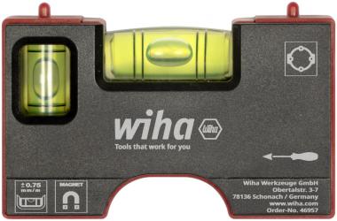 Wiha Mini-Wasserwaage Pocket 8cm   46957 