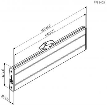 Vogels PFB 3405 si Adapterbar 