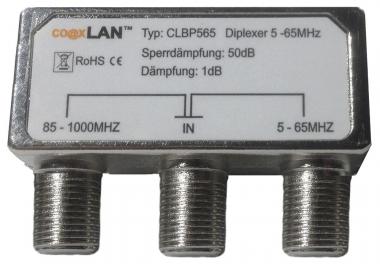 COAX Diplexer Aus- und Ein-      CLBP565 