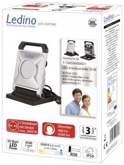 LEDINO Baustrahler Griesheim IP54 IK08 