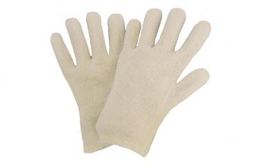 Baumwoll-Handschuh rohweiß   Gr. 10 