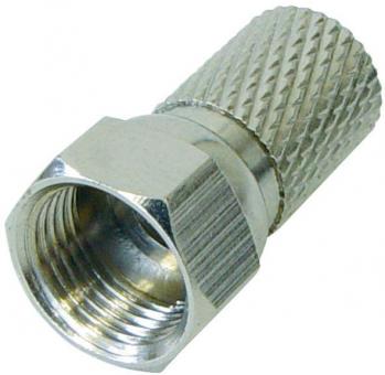 Hapena Aufdreh-F-Stecker 7,0mm     27609 