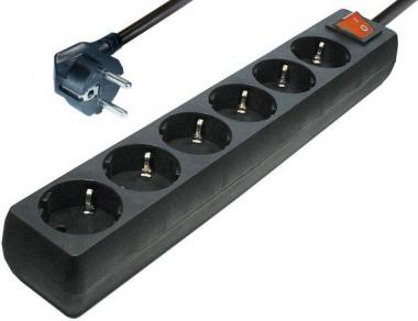 Hapena Tischsteckdose 6-fach       47812 