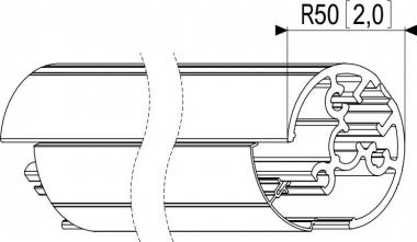 Vogels PUC 2108 si Deckenprofil 