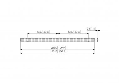 Vogels PFB 3433 si Adapterbar 