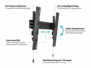 Multibrackets M VESA TV-Wandhalter 
