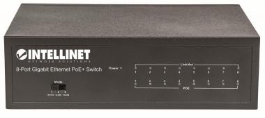 Intellinet 8-Port Gigabit  PoE+   561204 