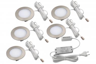 Hera Möbeleinbauleuchte FR 55 5er Set 