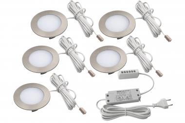 Hera Möbeleinbauleuchte FR 55 5er Set 