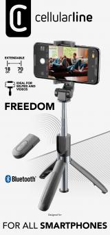 Cellularline Freedom Selfie Stick 