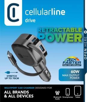 Cellularline ROLLER CARCHARGER 60W 
