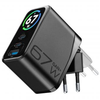 Cellularline TFT Multiport Charger 67W 