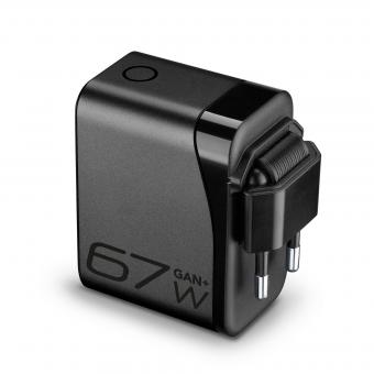 Cellularline TFT Multiport Charger 67W 