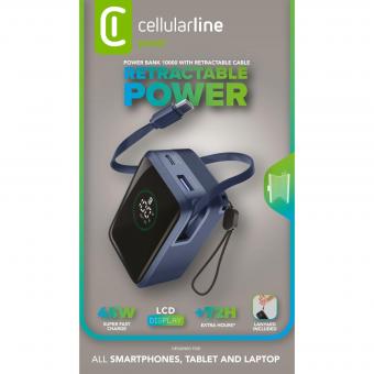 Cellularline ROLLER 10000 bl Powerbank 