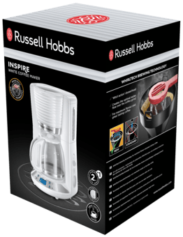 Russel Hobbs Inspire white Kaffeeautomat 
