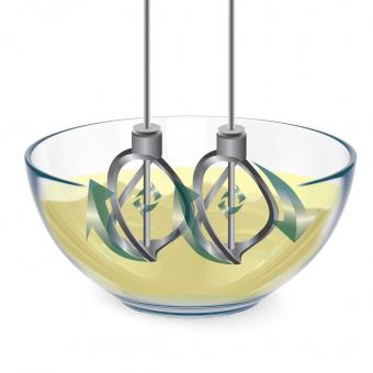 Russel Hobbs Swirl Türkis Handmixer 
