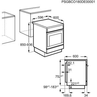 AEG CCB6445BBB sw Standherd 