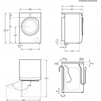 AEG L6 FBC 41478 Waschautomat 