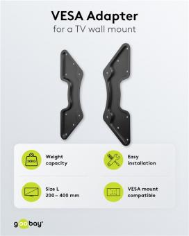 Goobay VESA-Adapter für TV-Wandhalterung 