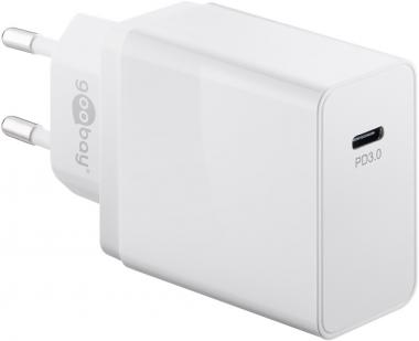 Goobay USB-C Schnellladegerät weiß 