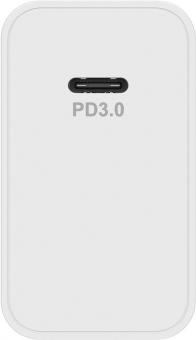 Goobay USB-C Schnellladegerät weiß 