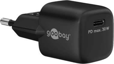 Goobay USB-Schnellladegerät Nano schwarz 