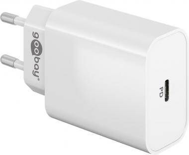 Goobay USB-Schnellladegerät weiß 