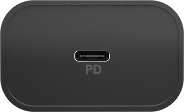 Goobay USB-Schnellladegerät schwarz 