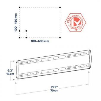 Ergotron TM Wandhalterung si 