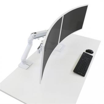 Ergotron HX Dual Monitor-Tischhalter ws 