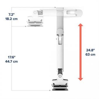 Ergotron HX Monitor-Wandhalter weiß 