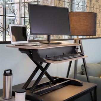 Ergotron WorkFit-Z-Mini Steh-Sitz 