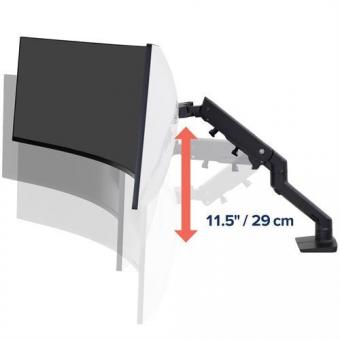 Ergotron HX HD Monitor-Tischhalter sw 