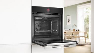 Bosch HBG 7741 B 1 sw EB-Backofen 