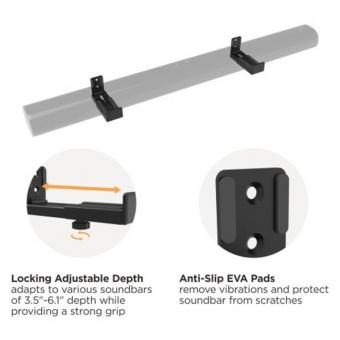 Goobay Soundbar-Wandhalter Universal 