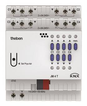 THEB KNX Jalousieaktor        JM 4 T KNX 