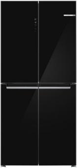 Bosch KMC85LBEA Glasfront sw Kühlkombi 
