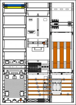 f-tronic Wandlerschrank 100A     7198053 