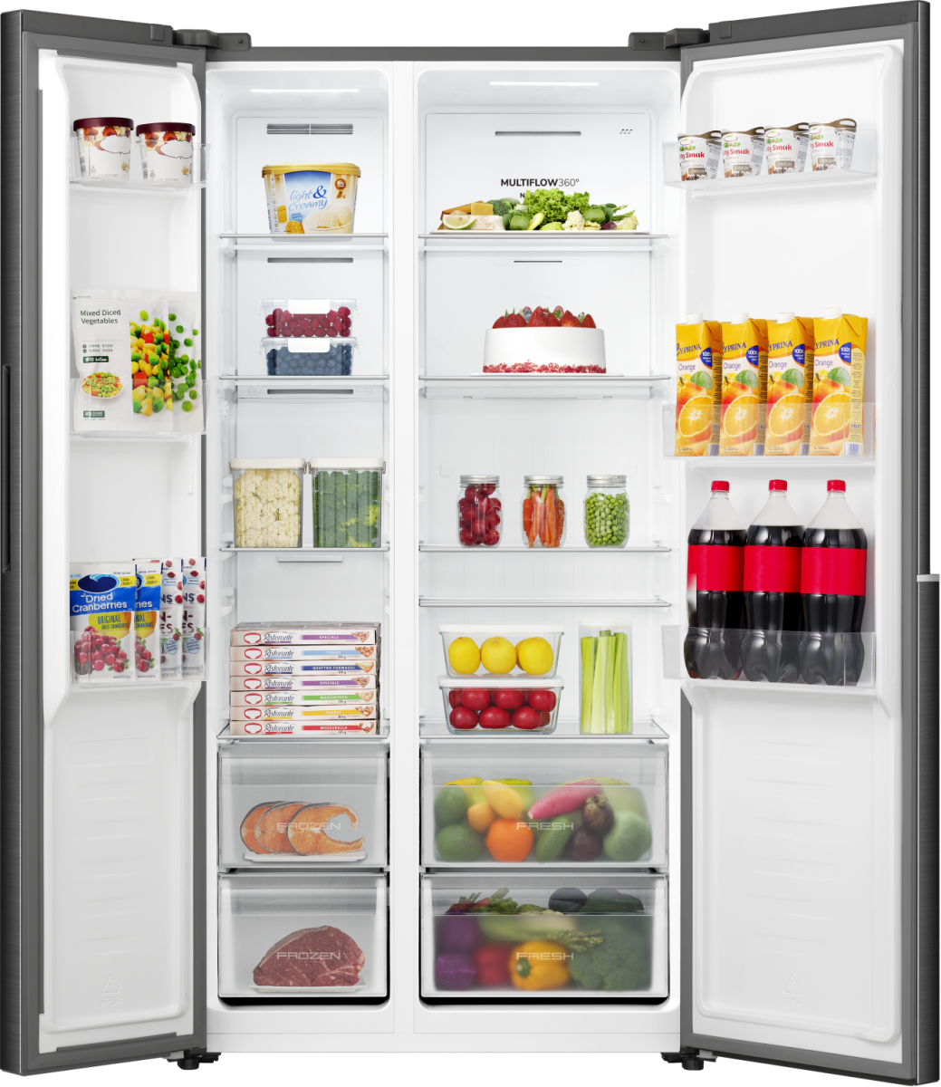 Gorenje NRS 917E41BX sw Side by Side 