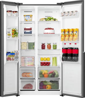 Gorenje NRS917C41BX sw Side by Side 