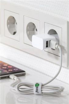 Hapena USB-Ladeadapter weiß   5161700521 