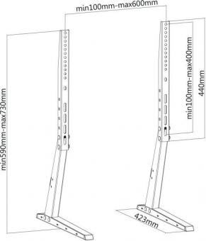 My Wall TV-Standfuß HP 36 L   6312006040 