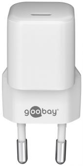 Goobay USB-Schnellladegerät Nano weiß 