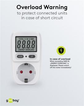 Goobay Energiekostenmessgerät Basic 