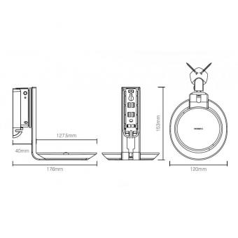 Flexson FLXE100WM1011 Wandhalter (Stück) 