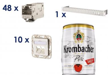RED Netzwerk Sortiment    48xCat6A Modul 