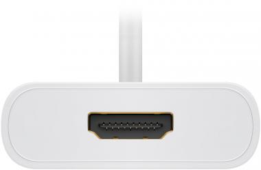 Goobay Adapter USB-C auf HDMI weiß 