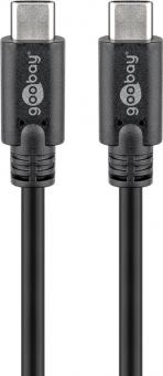 Goobay USB-Kabel 1m schwarz 