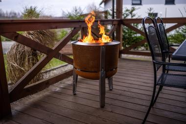MASURIA Feuerstelle Alpha 600 Corten 