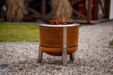 MASURIA Feuerstelle Alpha 600 Corten 